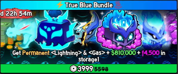 แพ็คคู่ ผลสายฟ้า+ผลแก๊สถาวร